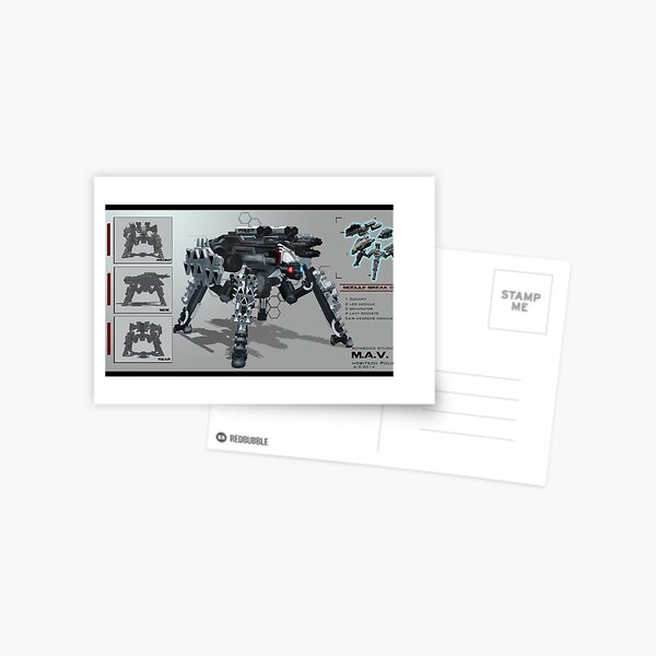 MobiTech Concept Art Postcard