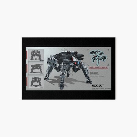 MobiTech Concept Art Art Board Print