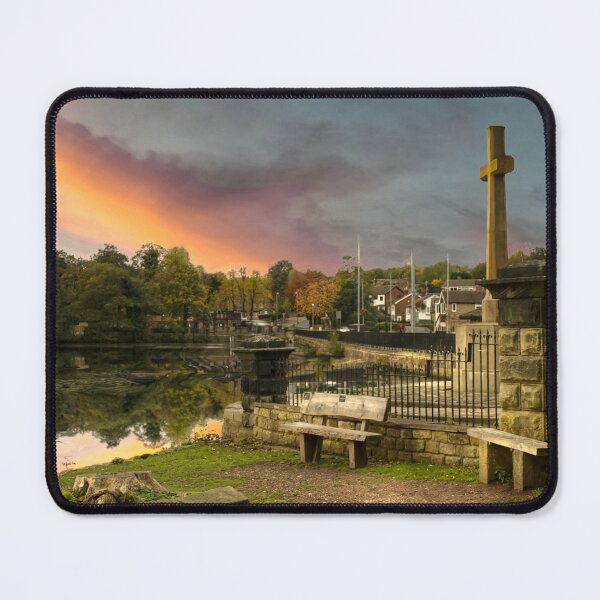 Item preview, Sunset At Newmillerdam War Memorial  designed and sold by Alisonchambers2.