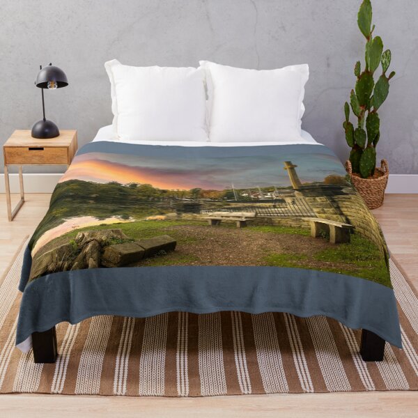 Item preview, Sunset At Newmillerdam War Memorial  designed and sold by Alisonchambers2.