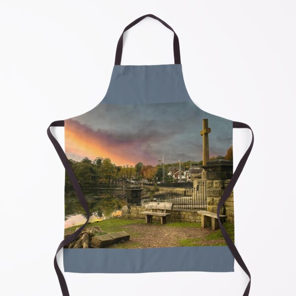 Item preview, Sunset At Newmillerdam War Memorial designed and sold by Alisonchambers2.