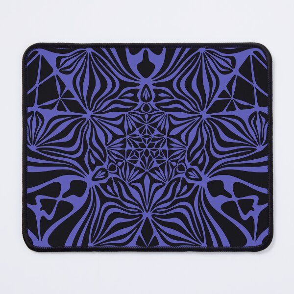 Item preview, Merkaba dark magic psychedelic hexagonal pattern designed and sold by LiquidGeometry.