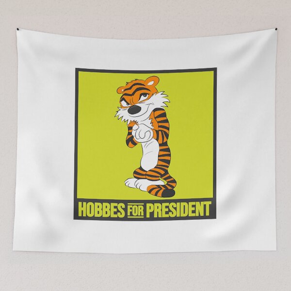 Item preview, Hobbes for President  designed and sold by ChloeBartley.