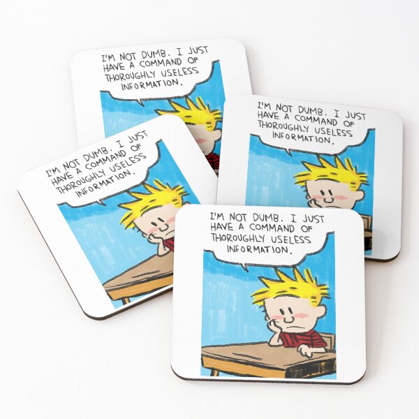 Item preview, i'm not dumb (calvin and hobbes)  designed and sold by ChloeBartley.