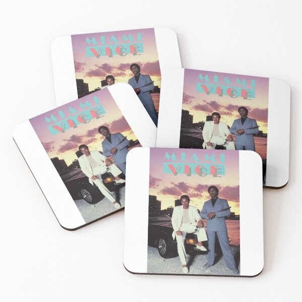 Miami Vice Coasters (Set of 4)