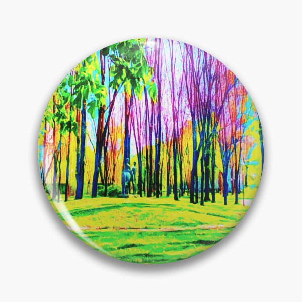 Item preview, City park in spring designed and sold by LittleCountess.