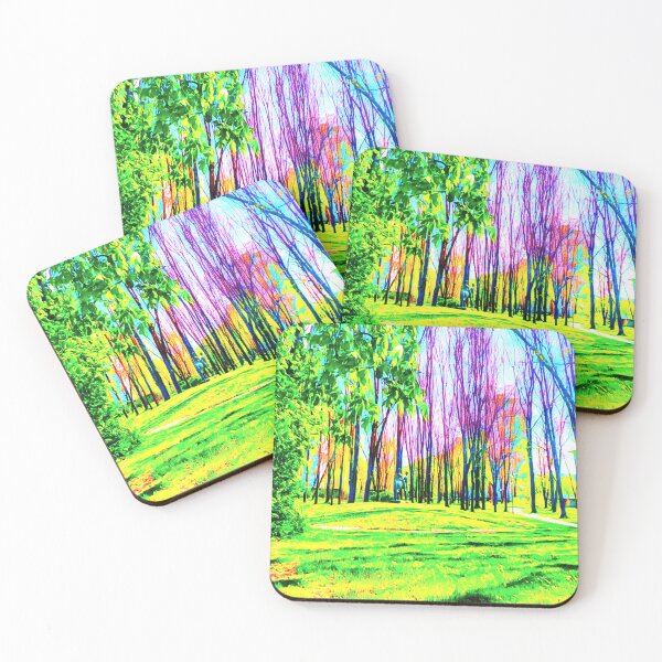 Item preview, City park in spring designed and sold by LittleCountess.