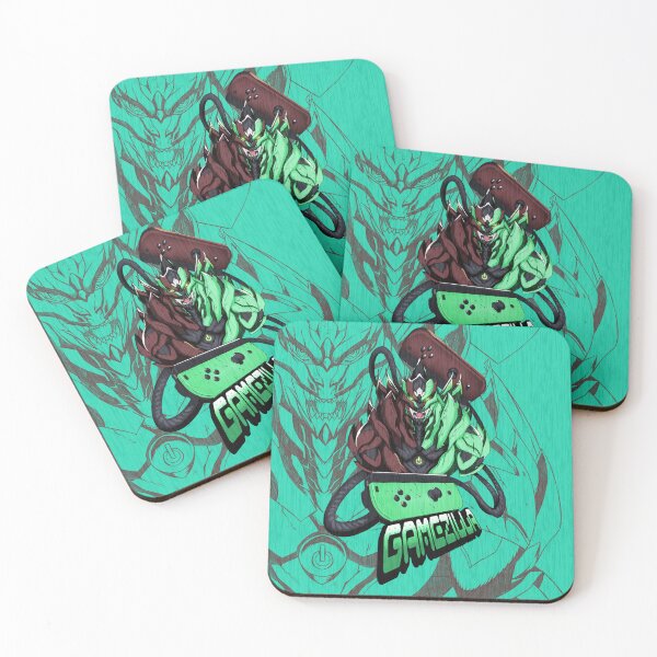 Item preview, Kaiju - Gamezilla Monster (Mint Chocolate) designed and sold by Xonaar17Art.