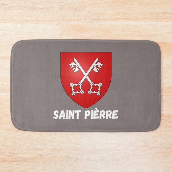 Item preview, Saint Peter Saint Pièrre flag coat of arms   designed and sold by Nathan-Store.