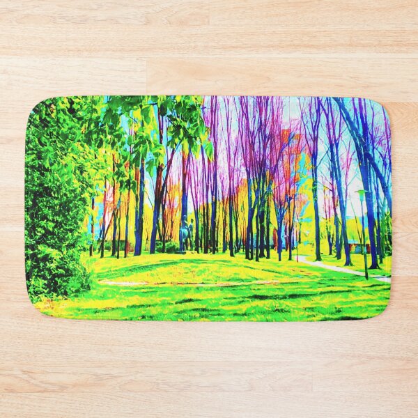 Item preview, City park in spring designed and sold by LittleCountess.