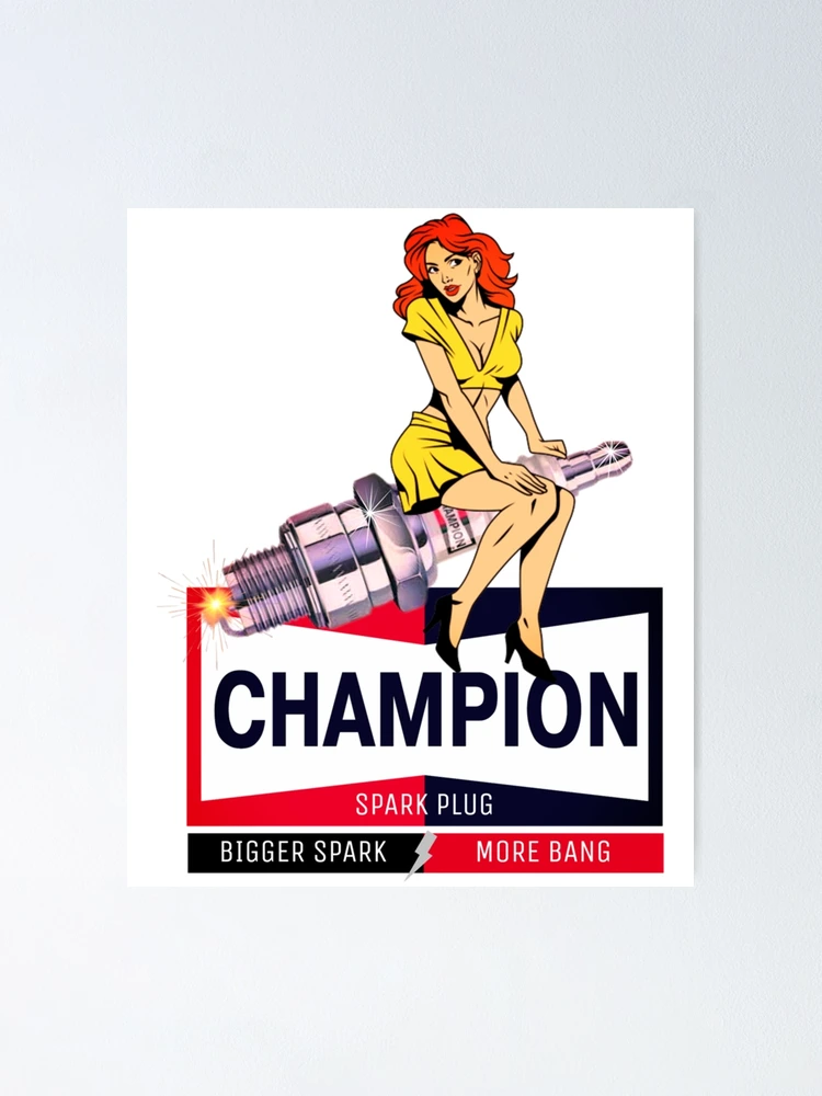 Mack　CHAMPION spark plug vintage ポスター Mack様専用 CHAMPION spark plug vintage ポスター - メルカリ