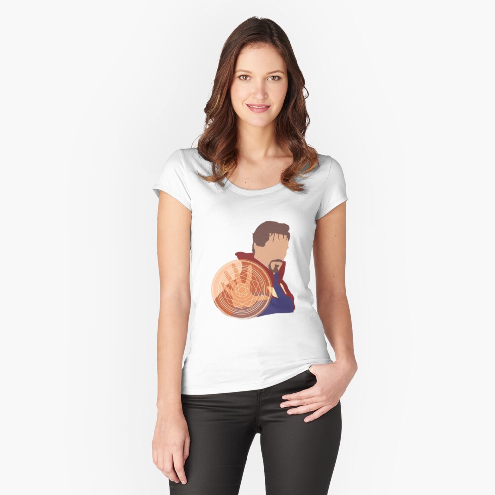 Item preview, Fitted Scoop T-Shirt designed and sold by marvelposters.