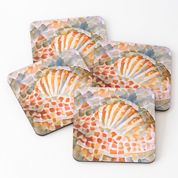 Item preview, Abstract Seashell Pattern designed and sold by Arkneer.