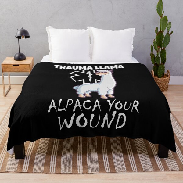 Item preview, Trauma Llama Alpaca Your Wound designed and sold by SkylerKason.
