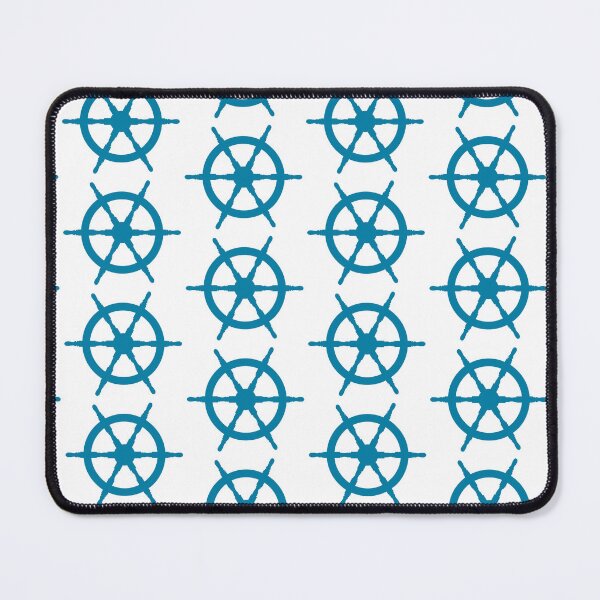 Item preview, Blue Ships Wheel Vector Art designed and sold by emmilowski.