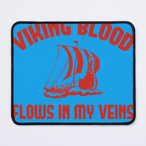 Item preview, Viking Blood Flows In My Veins Sticker designed and sold by LucyPieper.