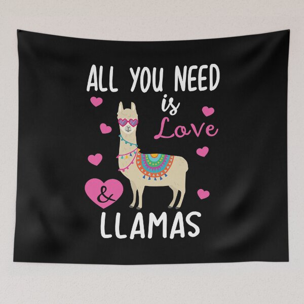 Item preview, All You Need Is Love And Llamas Valentines Day Llama Gifts designed and sold by SkylerKason.
