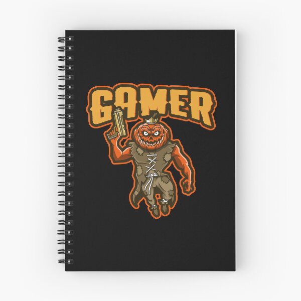 Item preview, Gamer with Armed Pumpkin Man designed and sold by PRIVARSHU.