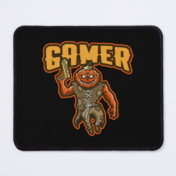 Item preview, Gamer with Armed Pumpkin Man designed and sold by PRIVARSHU.