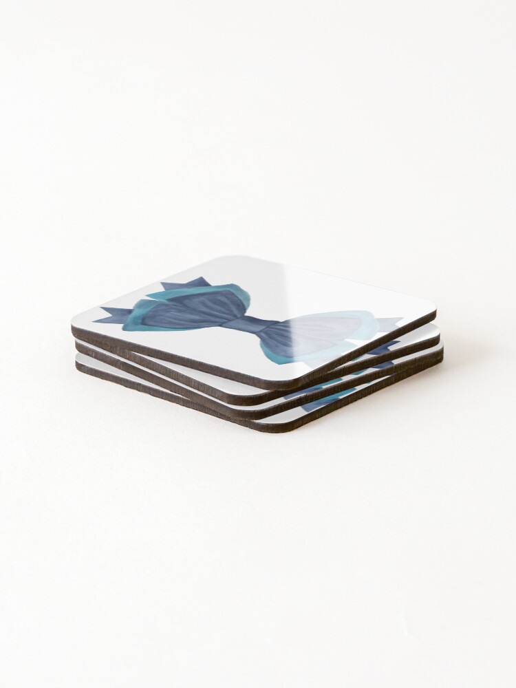 Thumbnail 4 of 5, Coasters (Set of 4), Blue Ribbon designed and sold by RuriIbara.
