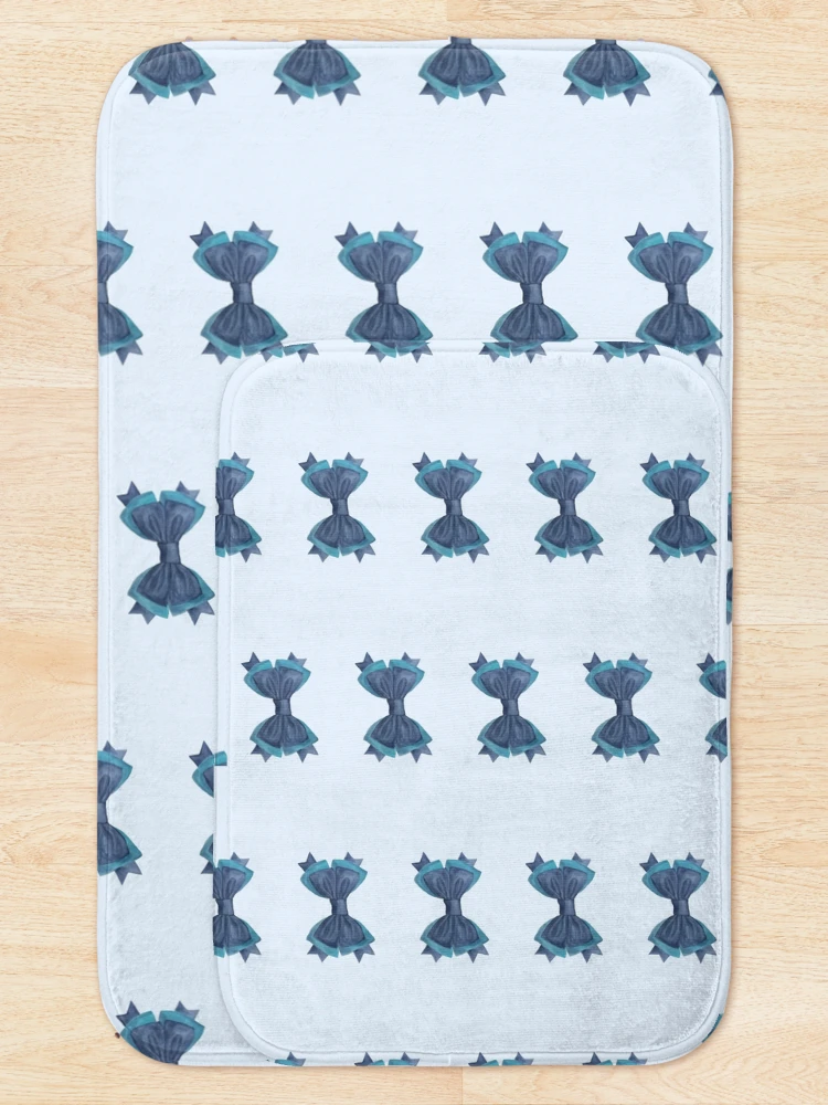 Thumbnail 5 of 6, Bath Mat, Blue Ribbon designed and sold by RuriIbara.