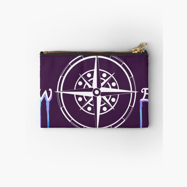 Item preview, Watercolor Naval Compass [White Ink] designed and sold by ImportAutumn.