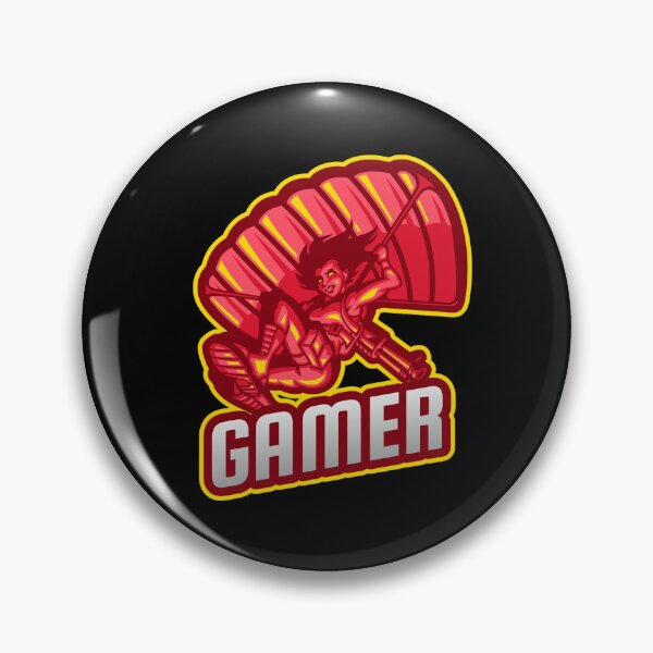 Item preview, Gamer with Parachuter Icon designed and sold by PRIVARSHU.