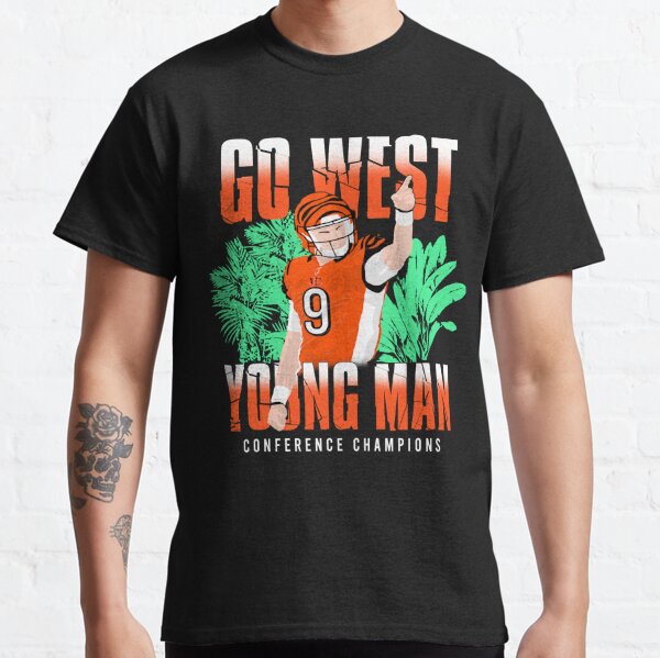 Cincinnati Bengals Go West Young Man Conference Champions shirt 