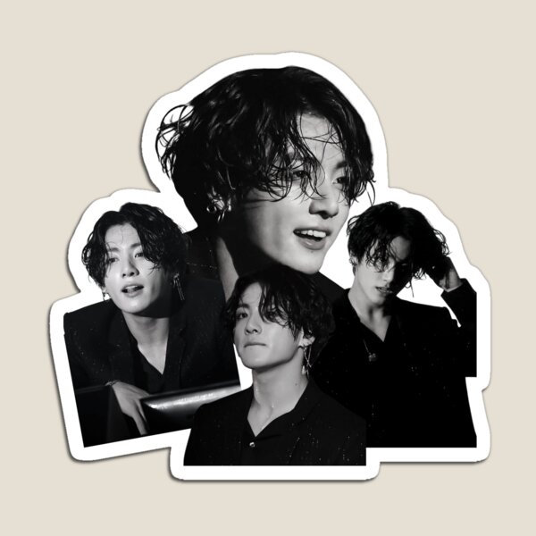 official fanmade black and white 190811 bts jungkook