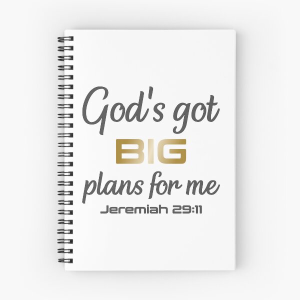 Item preview, Christian Design - God's Got Big Plans for Me - Bible Verse, Jeremiah 29:11 designed and sold by simplydesignart.