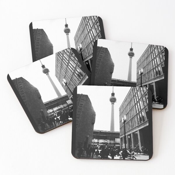 Item preview, Berlin street photo Poster designed and sold by kinlawahcoccatt.