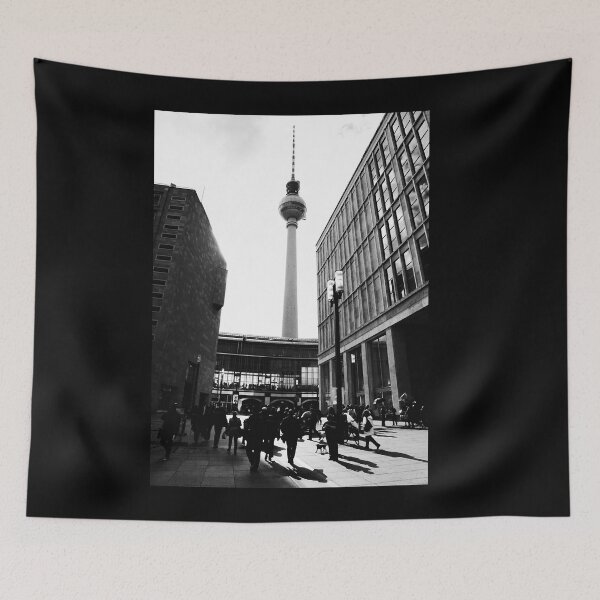 Item preview, Berlin street photo Poster designed and sold by kinlawahcoccatt.