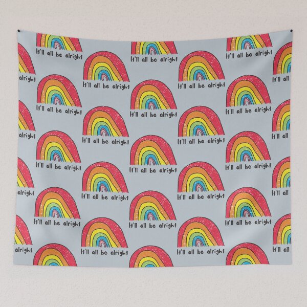 Item preview, It all be alright the rainbow is coming-Rise up designed and sold by IsabelLambx.