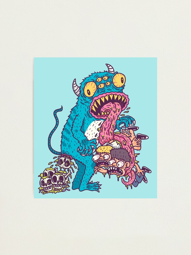 Thumbnail 2 of 3, Photographic Print, Killer Alien designed and sold by spookyhex.