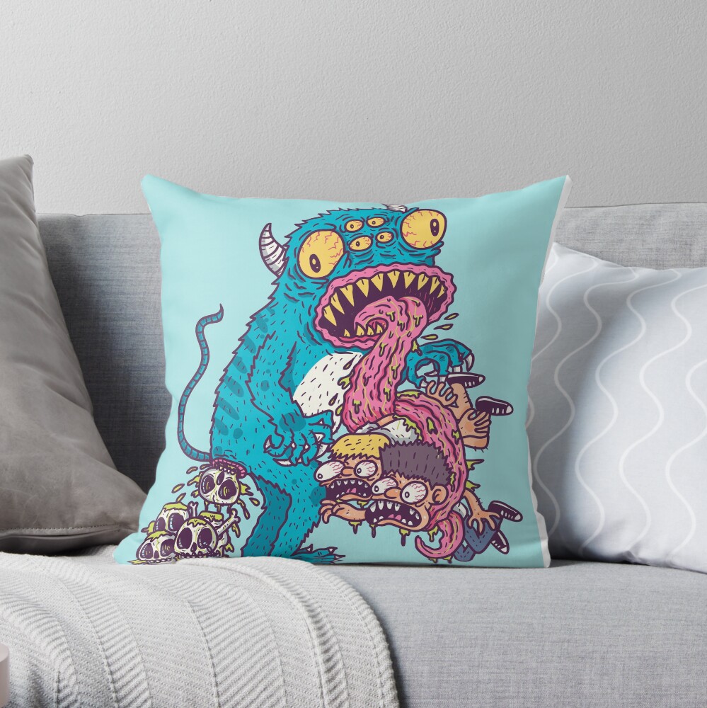 Item preview, Throw Pillow designed and sold by spookyhex.