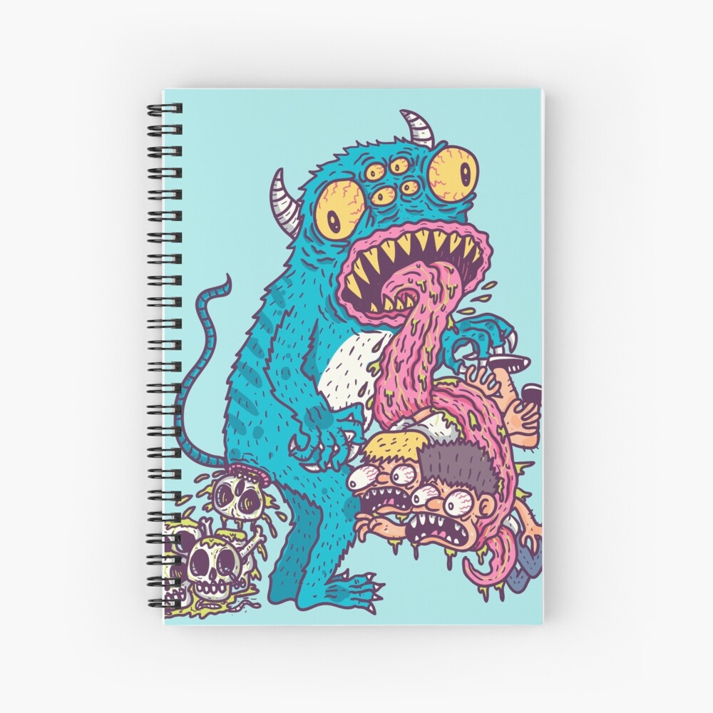 Item preview, Spiral Notebook designed and sold by spookyhex.