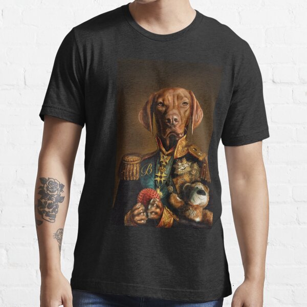 Bertie the Hungarian Vizsla Dog Portrait Poster Essential T-Shirt