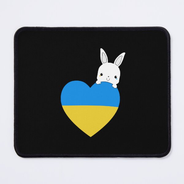 Item preview, Ukraine cute bunny with a heart. designed and sold by BeRudeShop.