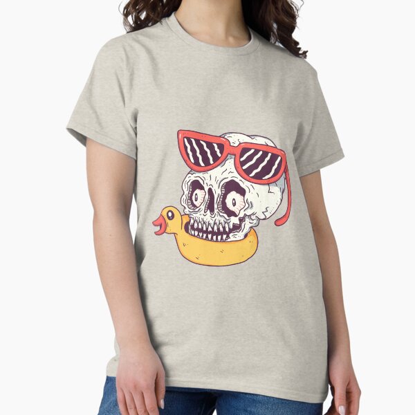 Item preview, Beach Skull designed and sold by spookyhex.