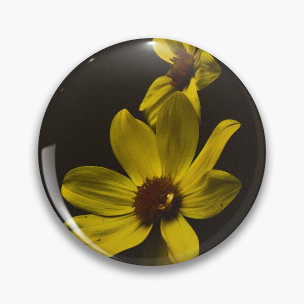 Item preview, Yellow flowers on Dark Background designed and sold by kasthu.