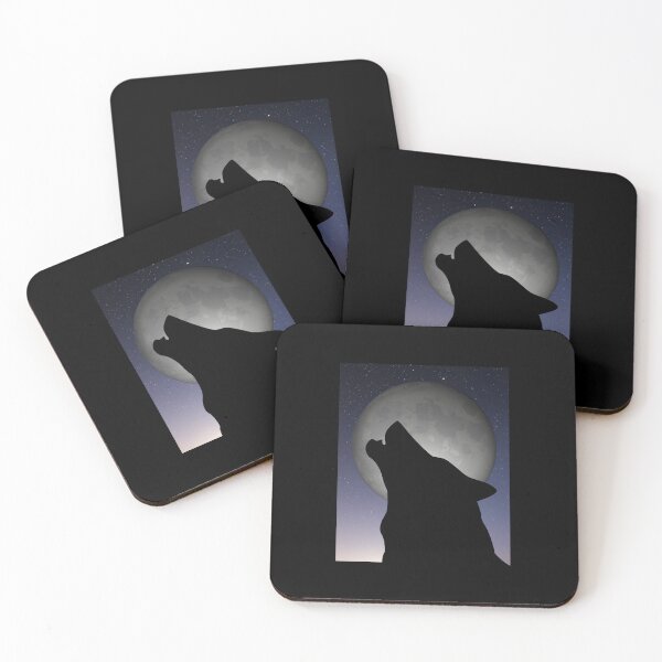 Item preview, Wolf Howling At A Full Moon designed and sold by LMoonDesigns.