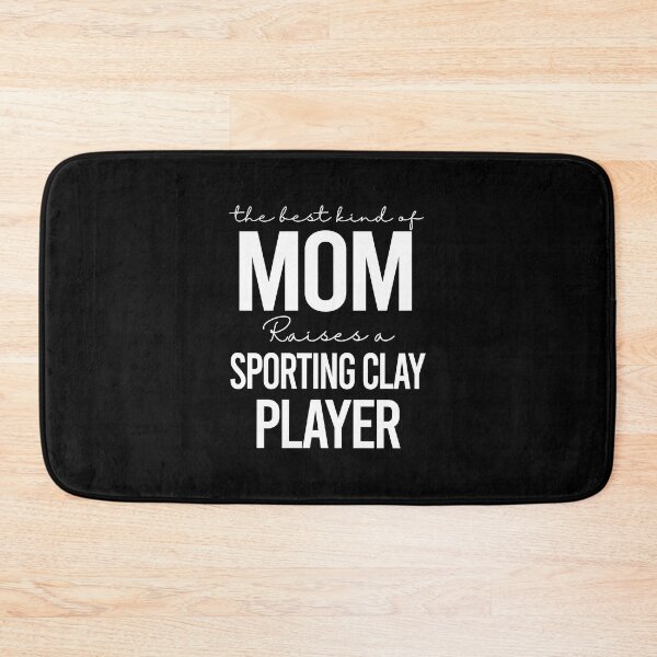 Item preview, The best kind of mom raises a sporting clay player - white designed and sold by EmilyFun.