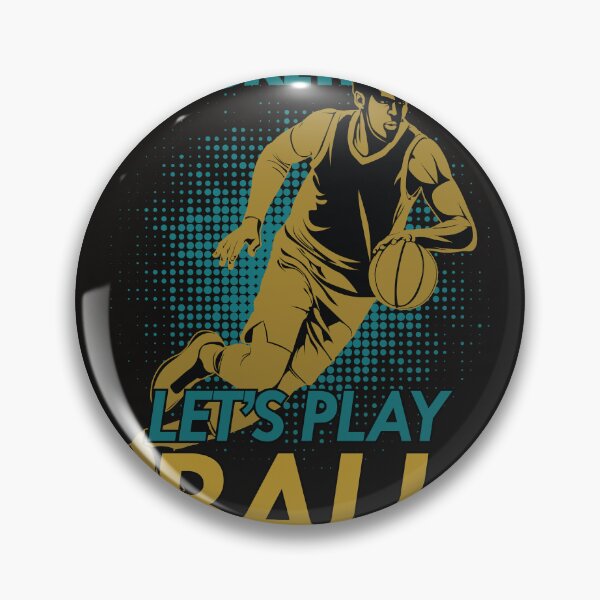 Artikelvorschau, Basketball Let's Play Ball entworfen und verkauft von RED FIR.