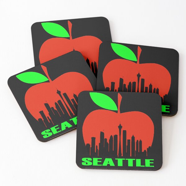 Item preview, Apple del estado de Washington de Seattle designed and sold by RocFashions.