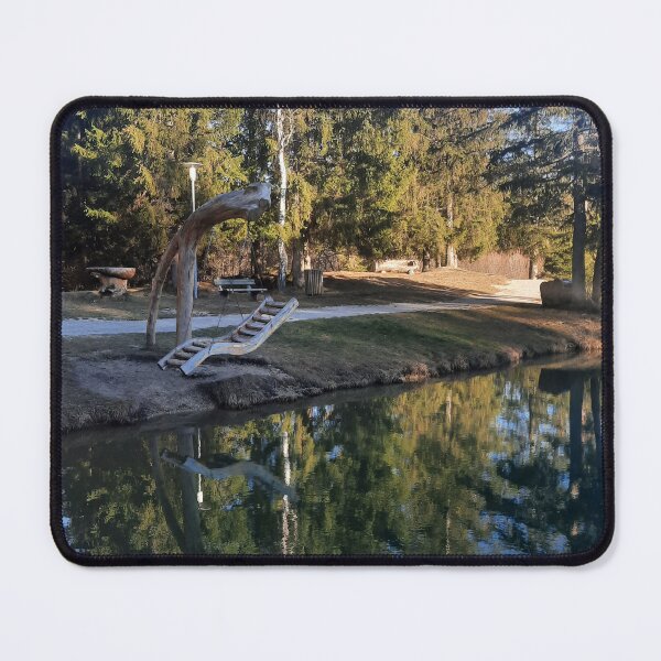 Item preview,  lake in spring... designed and sold by barbich.