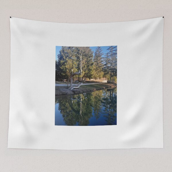 Item preview,  lake in spring... designed and sold by barbich.