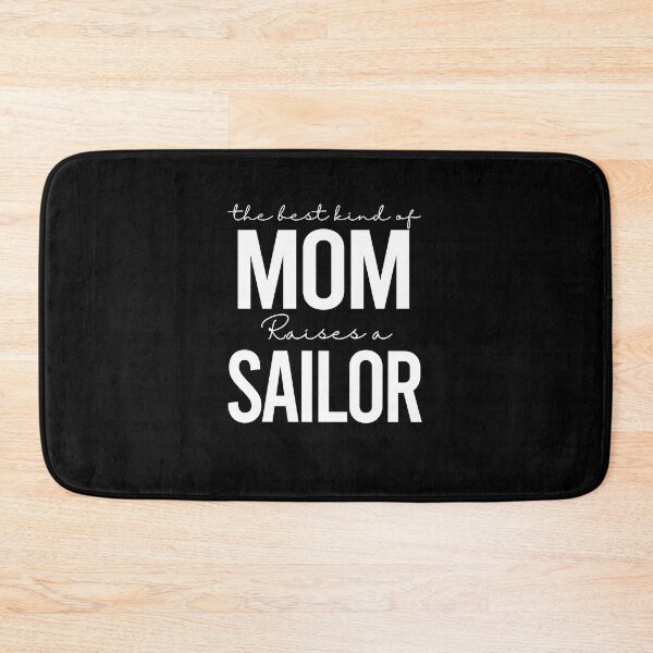 Item preview, The best kind of mom raises a sailor - white designed and sold by EmilyFun.