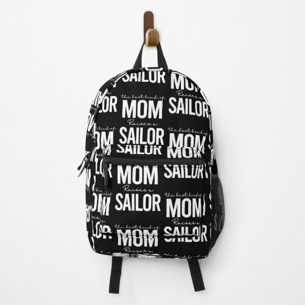 Item preview, The best kind of mom raises a sailor - white designed and sold by EmilyFun.