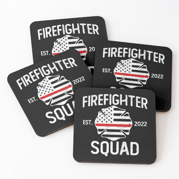 Item preview, Firefighter Badge Squad Fire Department Fireman's Day designed and sold by Urlan.