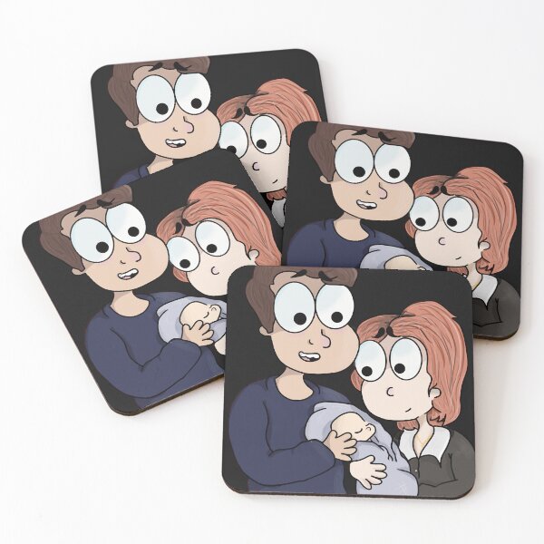 Item preview, Adorable Mulder and Scully Family Gathering V-Neck designed and sold by Karenleeha.